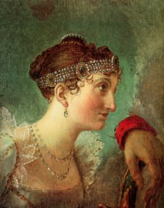 Adelaide de La Rochefoucauld av Jacques Louis David