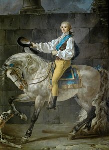 Grev Stanislas Potocki (olje på lerret) av Jacques Louis David