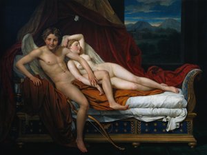 Amor og Psyche av Jacques Louis David