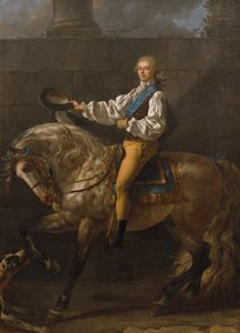 Ridesportrett av Stanislaw Kostka Potocki 1755-1821 av Jacques Louis David