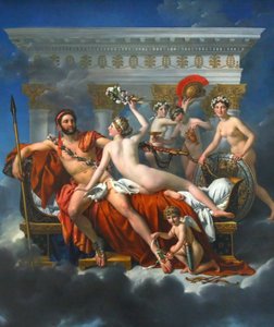 Mars avvæpnet av Venus Mars avvæpnet av Venus av Jacques Louis David