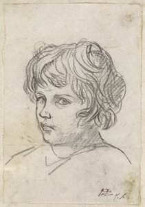 Hodet til en gutt av Jacques Louis David