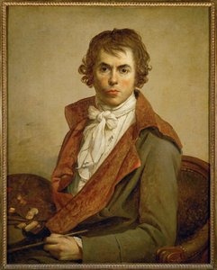 Jacques Louis David, selvportrett … av Jacques Louis David