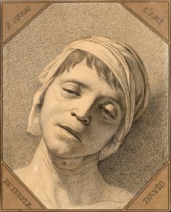 Jean Paul Marat av Jacques Louis David