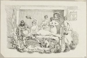 Kjærlighetsløs avvæpner seg selv av Jacques Louis David