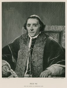 Pave Pius VII av Jacques Louis David