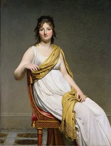 Portrett av Madame Raymond de Verninac (1780-1827) 1798-99