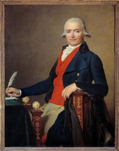 Portrett av minister Gaspard meyer (1749-1799) Maleri av Jacques Louis David (1748-1825) 1795 av Jacques Louis David