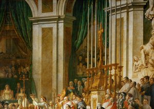 Napoleons kroning i Notre-Dame… av Jacques Louis David