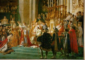 Napoleons kroning i Notre-Dame… av Jacques Louis David