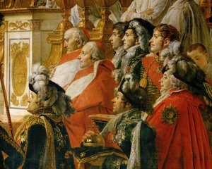 Napoleons kroning i Notre-Dame… av Jacques Louis David