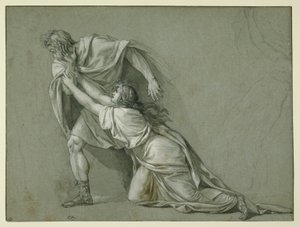Marcus Attilius Regulus#39; avgang til Kartago av Jacques Louis David