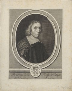 Portrett av Francois de La Mothe le Vayer 1588-1672, ca. 1695