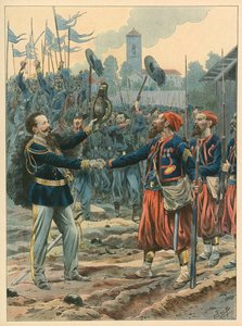 Italia - Den kongelige marsjen av Jacques Marie Gaston Onfray de Breville (Job)