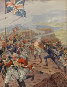 Napoleon Bonaparte ledet angrepet ved beleiringen av Toulon