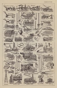 Jordbruk (lito) av Jacques Maurice Dessertenne