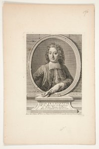 Portrett av Jean François Lalouette av Jacques Nicolas Tardieu