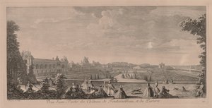 Chateau Fontainebleau og hager. av Jacques Rigaud