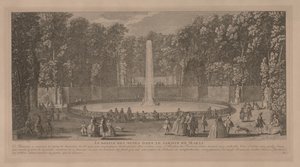 Musebassenget på Marli. av Jacques Rigaud