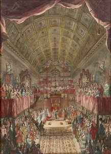 Prinsesse Annes ekteskap med William IV, Prince of Orange av Jacques Rigaud