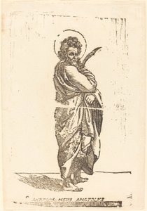 Saint Bartholomew av Jacques Stella