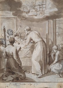 St. Philip besøker et sykehus av Jacques Stella