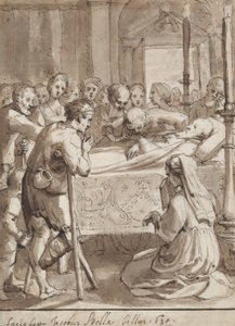 St. Philip besøker et sykehus av Jacques Stella