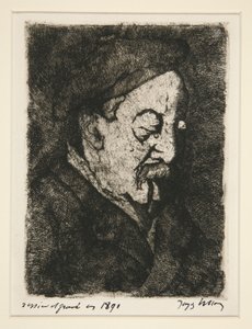 Portrett av maler-trykker Emile Nicolle (Portrett av maler-trykker Emile Nicolle)