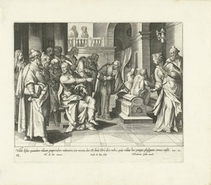 Den fattige enkens raushet Vita, passio et resvrrectio Iesv Christi (serietittel) Life, Passion and Resurrection of Christ (serietittel) av Jacques de Bie