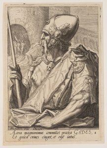 Gad, fra Jakobs tolv sønner av Jacques de Gheyn II