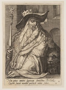 Juda, fra Jakobs tolv sønner av Jacques de Gheyn II