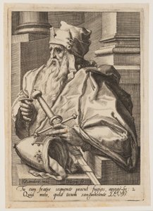 Levi, fra Jakobs tolv sønner av Jacques de Gheyn II