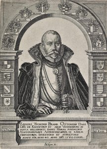 Portrett av astronomen Tycho Brahe (uten hatt)