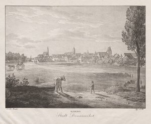 Bayern, byen Donauworth av Jakob Alt