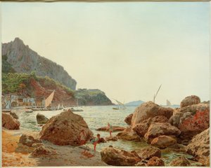 Den store marinen på øya Capri av Jakob Alt