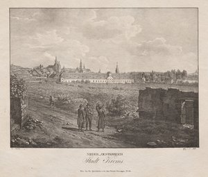 Niederösterreich, by Krems av Jakob Alt