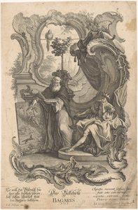 Konvertitten Bagaris Der Bekehrte Bagaris (tittel på objekt) Apelles og Bagaris (serietittel) av Jakob Gottlieb Thelott