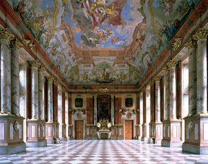 Marmorhallen i klosterkirken St. Florian