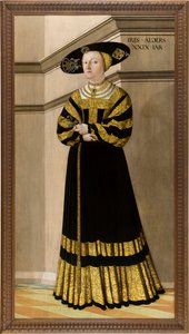 Portrett av Anna von Rosental, 1529.