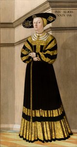 Portrett av Anna von Rosental, 1529.