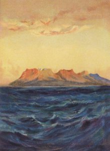 Isle of Patmos (farge litho)