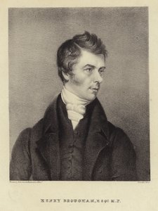 Henry Brougham av James (after) Lonsdale