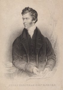 Henry Brougham av James (after) Lonsdale
