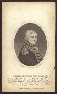 James Hawkins-Whitshed , britisk admiral (gravering)
