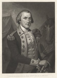Geroge Washington, pub. 1850 (gravering) av James (after) Peale