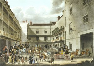 Royal Mail forbereder seg på start (farget litho)