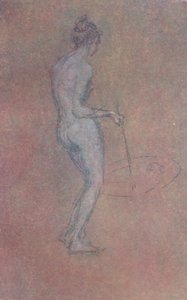 En nakenstudie, c1864, 1904 av James Abbott McNeill Whistler