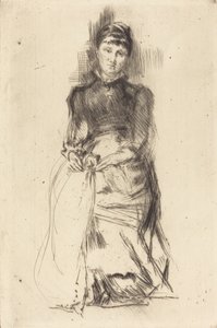 Agnes, ca. 18731875. av James Abbott McNeill Whistler