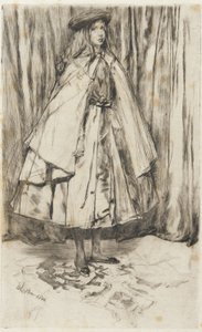 Annie Haden, 1860 (tørrpunkt på papir) av James Abbott McNeill Whistler