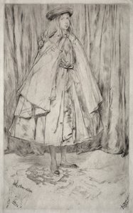 Annie Haden, 1860. av James Abbott McNeill Whistler